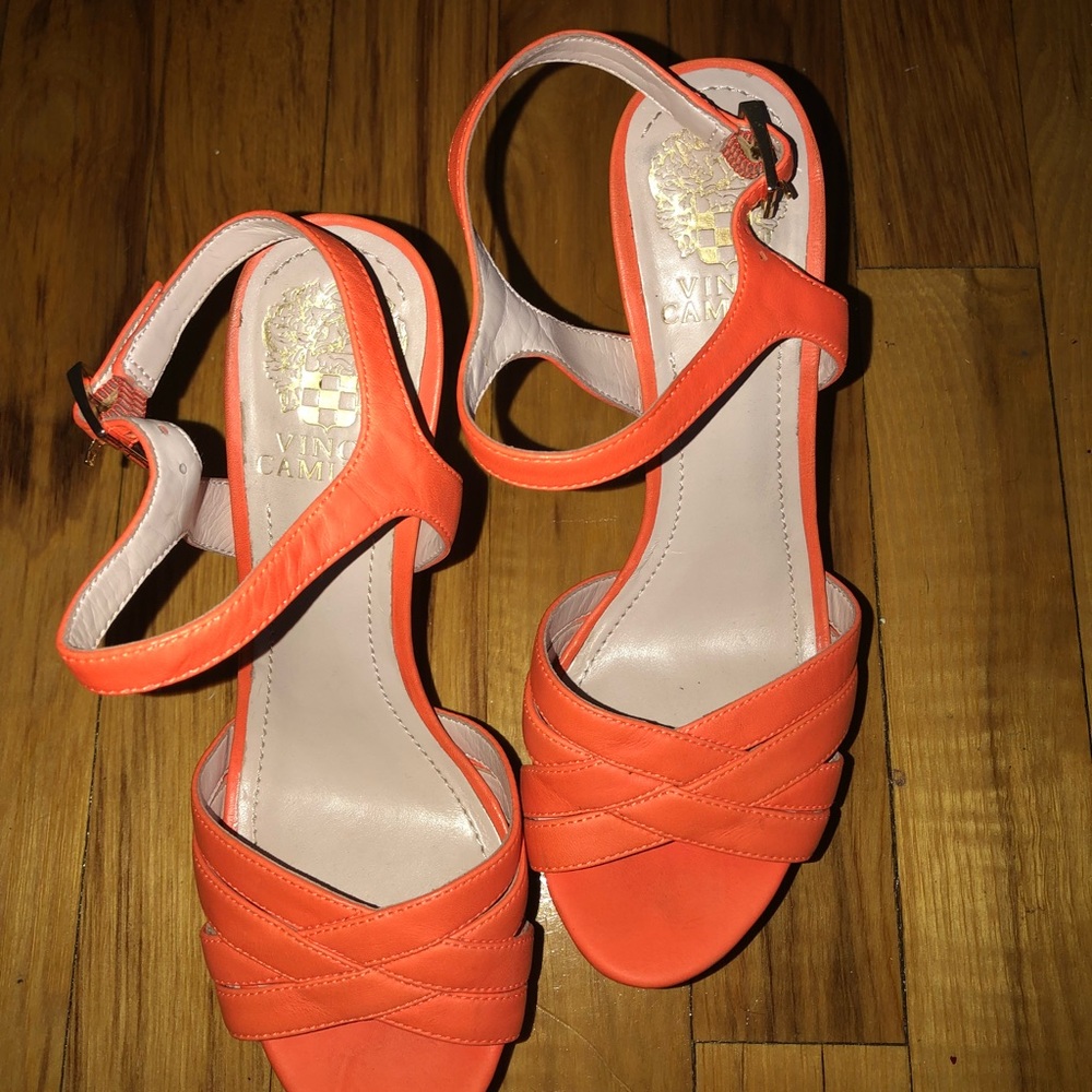Vince Camuto Orange Heel